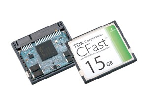 Solid State Drive（SSD）: TDK推出支持串行ATA 6Gbps的高可靠性CFast卡CAS1B系列