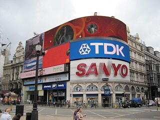 TDK Upgrades Iconic Billboard in London