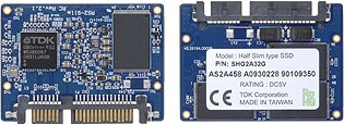 TDK开发出Serial ATAⅡ对应的SHG2A系列Half Slim Type SSD
世界首次公开寿命监控软件、高速度、高信赖性、长寿命的Half Slim型SATA2 固态硬盘