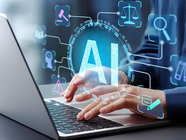 正在运用生成式 AI 的照片